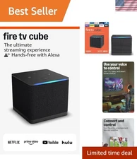 Cube, with AI-powered Fire TV Search, Hands-free streaming device with Alexa,...
