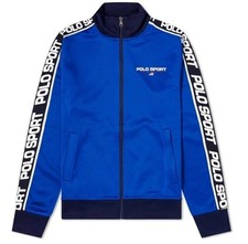 Men  s Polo Sport Ralph Lauren. Blue. Full Zip Track Jacket Sweatshirt Size. M