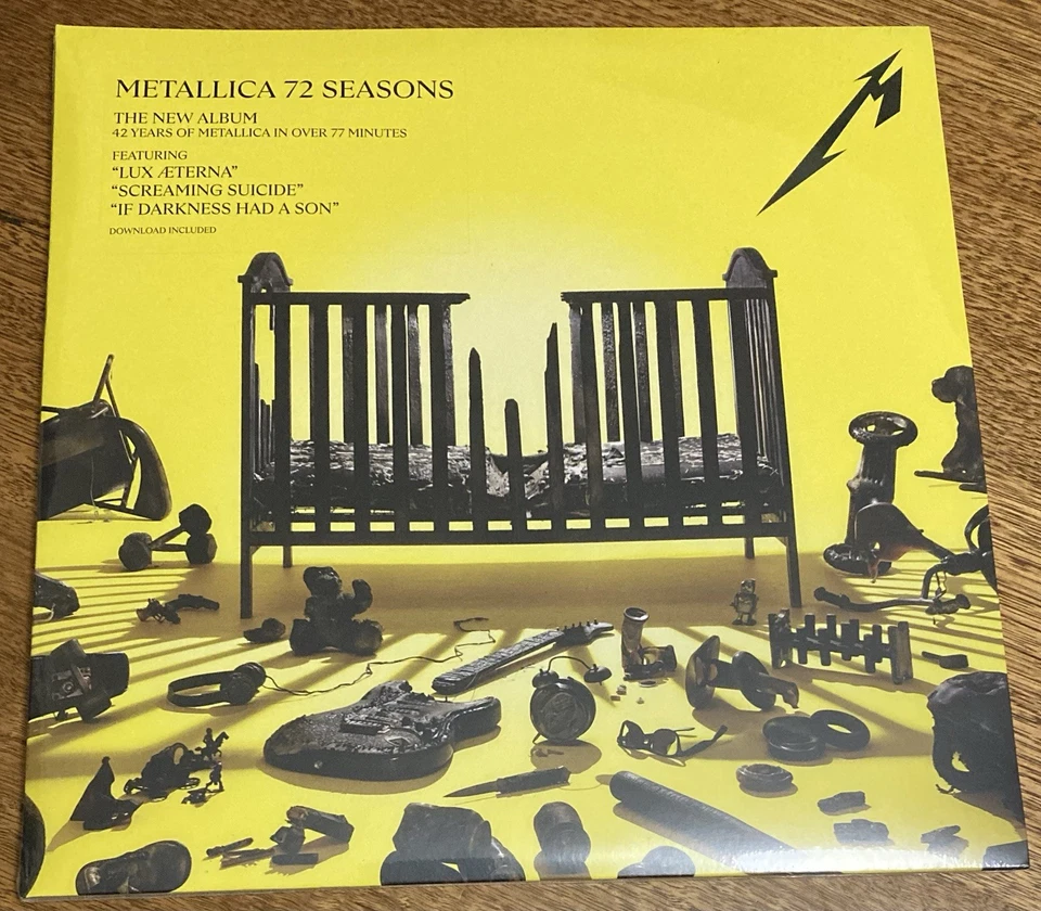 Metallica 72 Seasons Adelaide Splatter Edition Exclusive Pop Up Vinyl Record Aus - Image 3 of 4