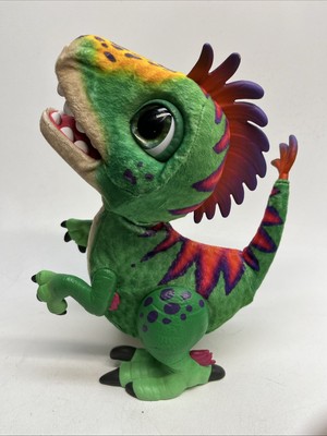 FurReal Friends Munchin Rex Baby T-Rex Dinosaur Interactive Toy 12''  
