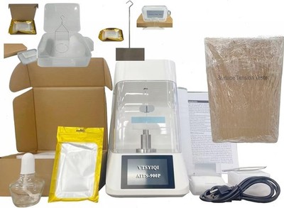 Surface Tension Measuring Instruments with Du Nouy Ring & Wilhelmy Plate