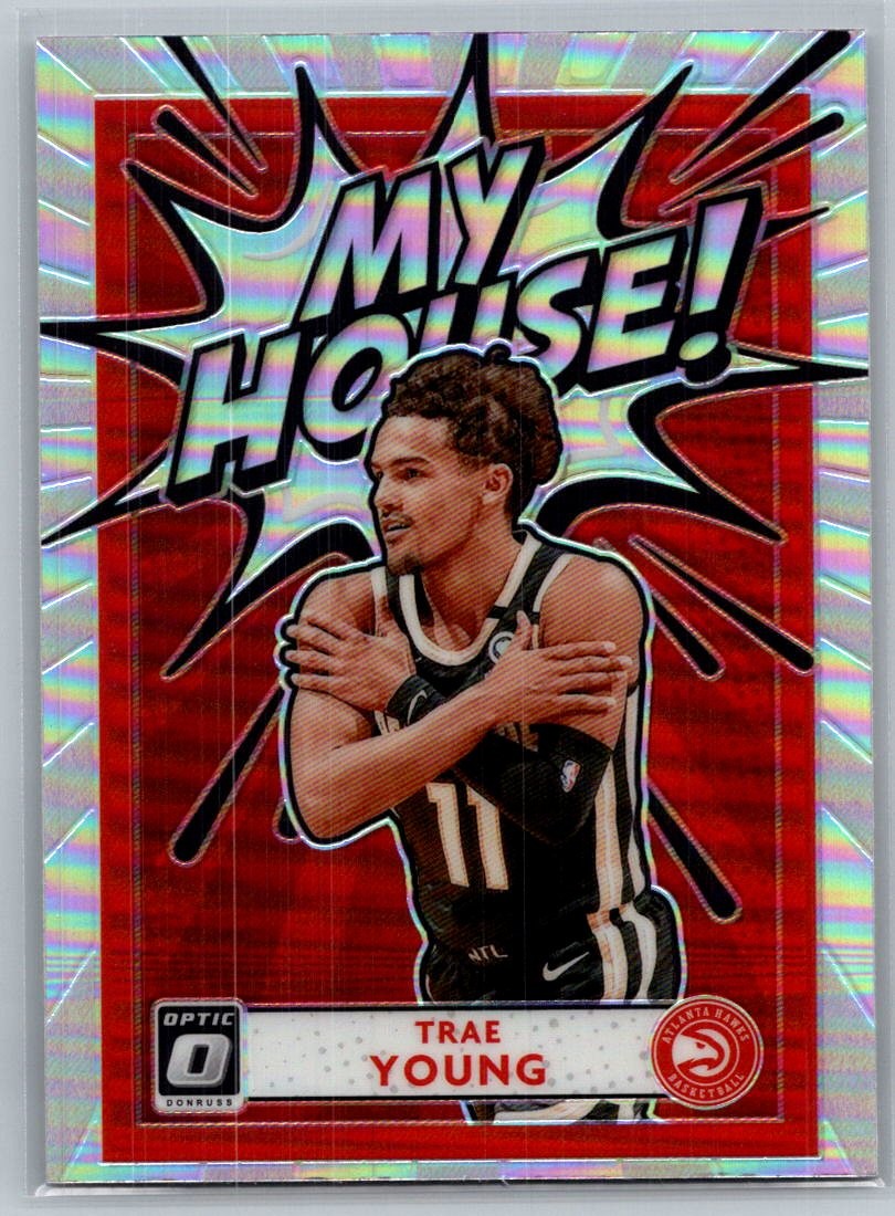2020-21 Donruss Optic #17 Trae Young My House Holo