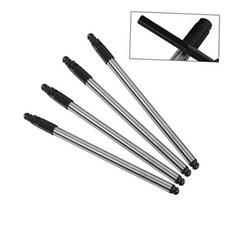 4 PCS Rapid Install Adjustable Pushrod Set Chrome 4pcs Adjustable Pushrods
