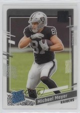 2023 Panini Clearly Donruss Rated Rookie Michael Mayer #75 uk2