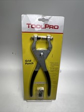 ToolPro Grid Punch for 1/8 inch Aluminum Pull Rivets - Punch, Silver