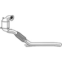 Walker Katalysator Passend FüR VW Golf VII 5G1 BE1 1.4 TSI BQ1 BE2 BA5