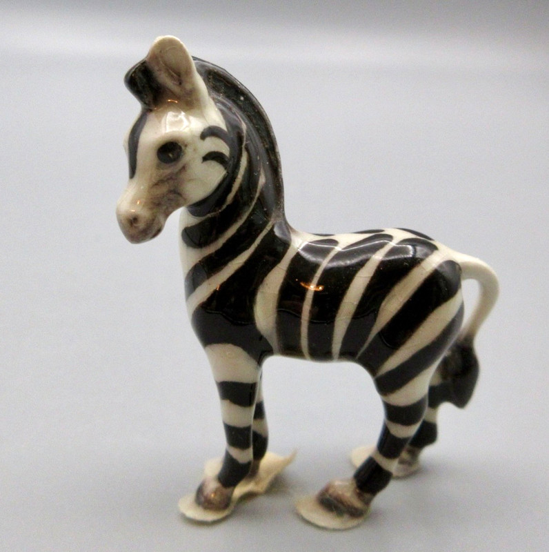 HTF Retired Vintage Hagen Renaker Mama Zebra - Excellent!