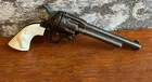 Vintage Marx Miniature Colt Revolver TOY Gun White Steer Head Grip 3.5" SMALL