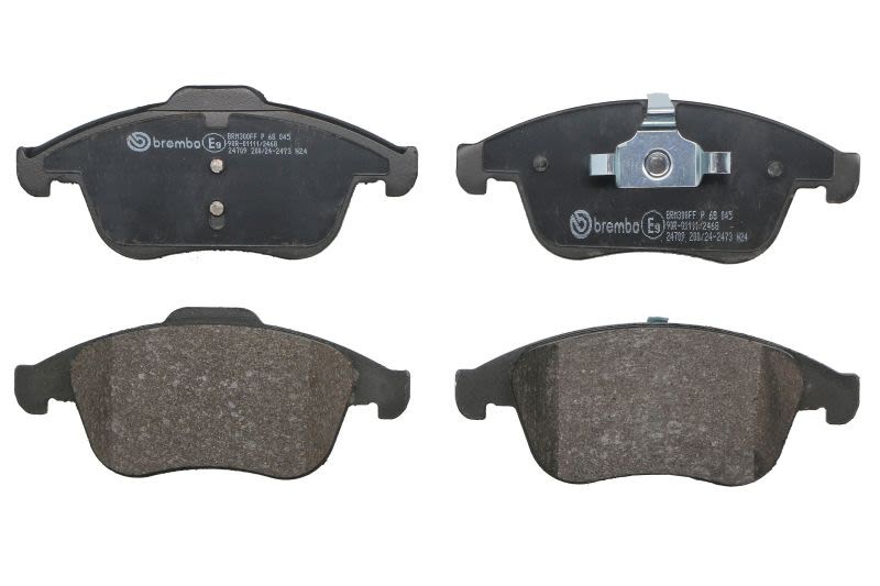 Plaquettes de frein BREMBO CLIO IV 1.6 anti-vibration et réduction des bruits