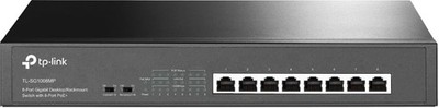TP-Link TL-SG1008MP 8-Port Gigabit Desktop/Rackmount Switch mit 8 PoE+ Ports