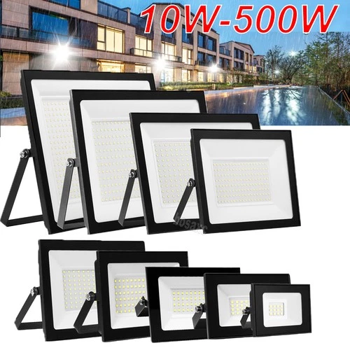 10W-500W Watt Led Flood Light Outdoor Security Garden Yard Spotlight Lamp 110V