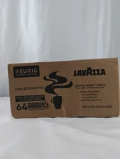 Lavazza  K-Cup Pods Ground Coffee Variety Pack 64 Count 08/24/2026