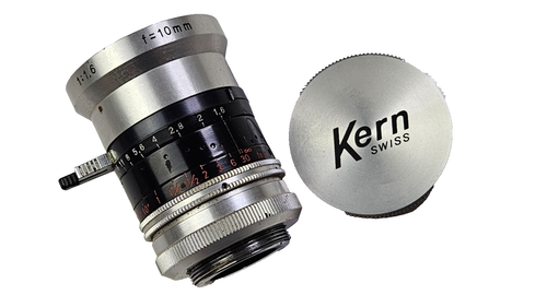 Kern 10mm f1.6 Switch H16 RX C Mount Wde Winkel 16mm Format Objektiv