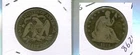 1875 P LIBERTY SEATED SILVER HALF DOLLAR GOOD VG 8624T