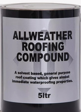 Flat Roof Waterproofing Compound 5L Water Proof Coating instant roof repair coat