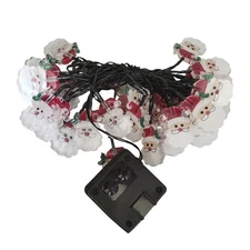 Christmas Decorations Light LED String Lights Santa Hanging Flashing Strings
