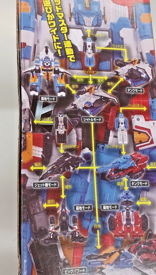 Takara Transformers LG-EX Big Powered Dai Atlas Sonic Bomber Roadfire PARTS MISS - Image 4 of 4