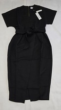 Closet Black Kimono Wrap Dress Available in Size 8, 10 & 12
