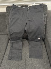 Dickies Flex Cargo Pants Mens 34x30 Regular Straight Black Workwear Utility Mens