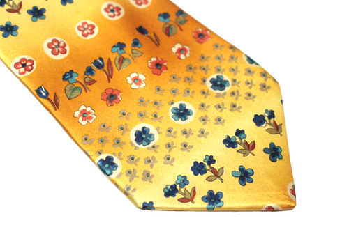 KENZO Silk tie Made in Italy F79088