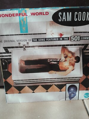 SAM COOKE - WONDERFUL WORLD, 7' Vinyl Single, EX