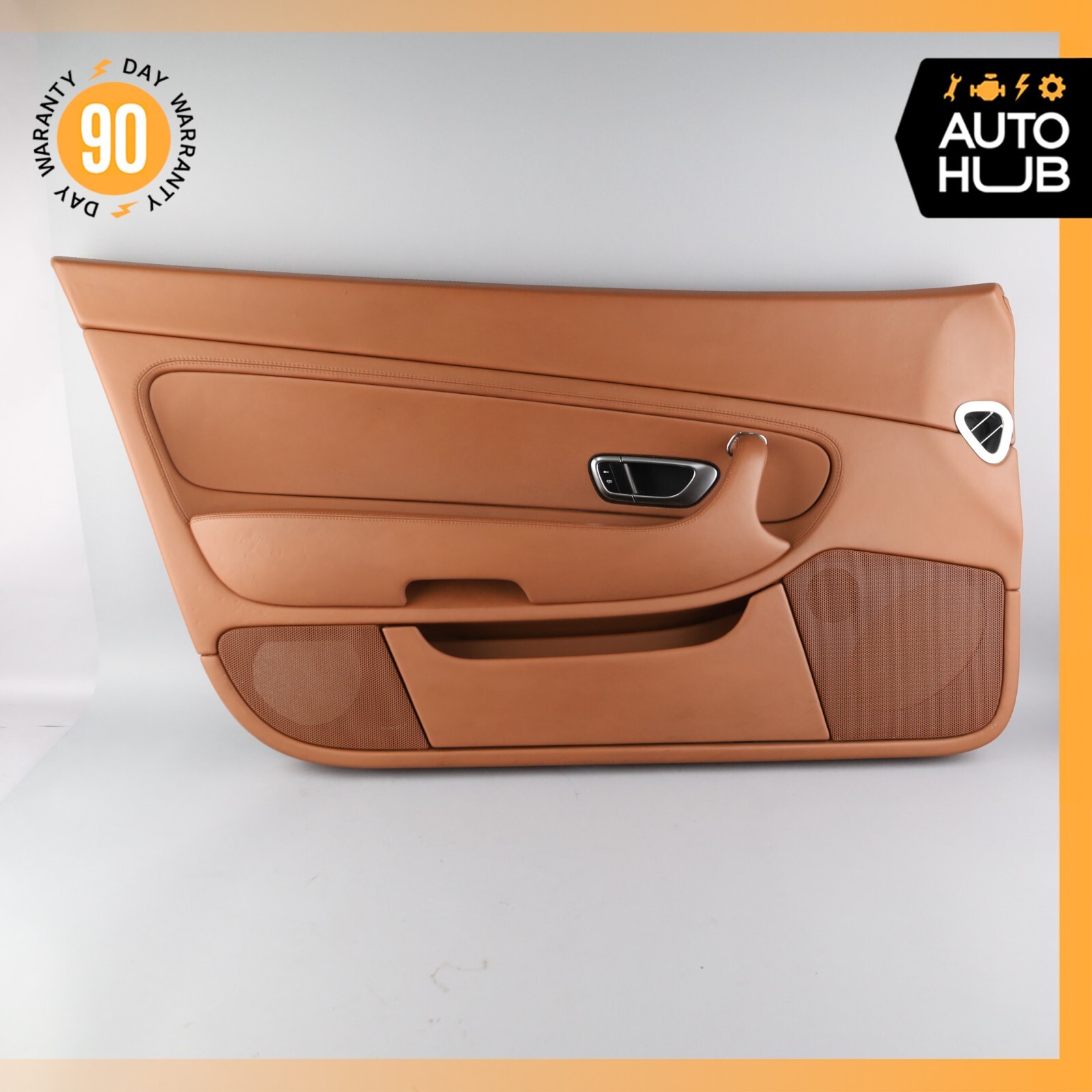 03-10 Bentley Continental GT Left Driver Side Interior Door Panel Brown OEM 53k
