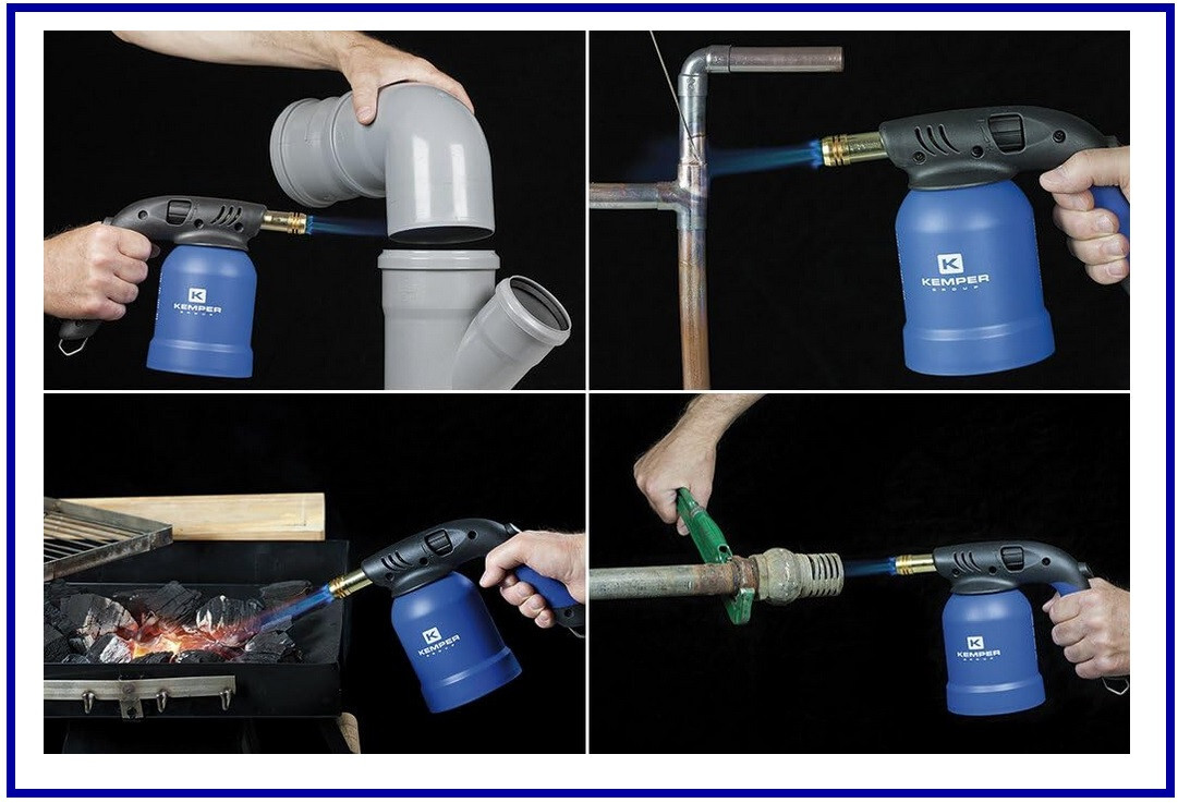 Saldatore A Gas Avilia Home Con Cartuccia Butano | Accensione Manuale, Fiamma Regolabile E Sicurezza