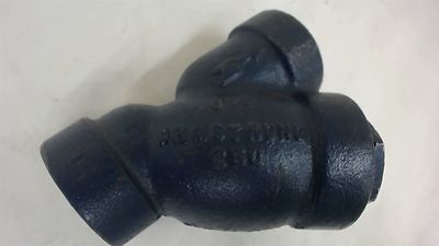 Armstrong, 250, Y-Cast Iron Threaded Strainer Valve, 3/4'' Npt, About 5'' Long