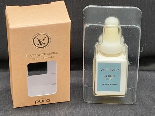 VOTIVO Pura Scent Refill Icy Blue Pine Fragrance Oil 10mL .33 fl. oz NEW - Picture 7 of 8