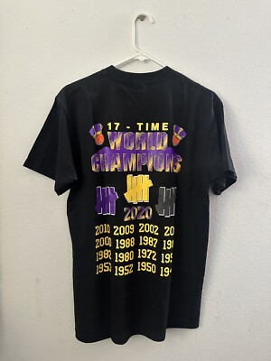 Undefeated LA Lakers 2020 World Champions 17 Time Champ T-Shirt
