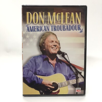 Don McLean American Troubadour TIME LIFE DVD New Sealed American Pie 2012