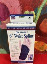 FLA Low Profile 6" Wrist Splint Right Hand Black X-Large New In Box
