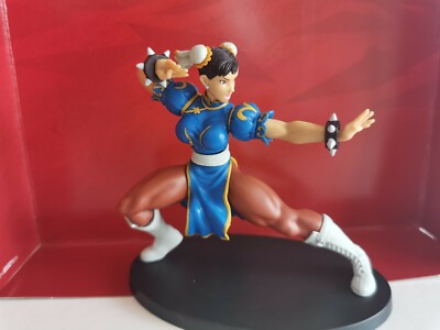 STREET FIGHTER CHUN-LI FIGUR CA. 9 CM CAPCOM IM BLISTER NEU 