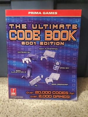 The Ultimate Code Book, 2001 by Prima Publishing Staff (Paperback) VG 