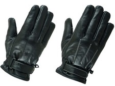 New Mens Leather Gloves Black Touch Screen Winter Gloves Sheep Leather Gloves AU