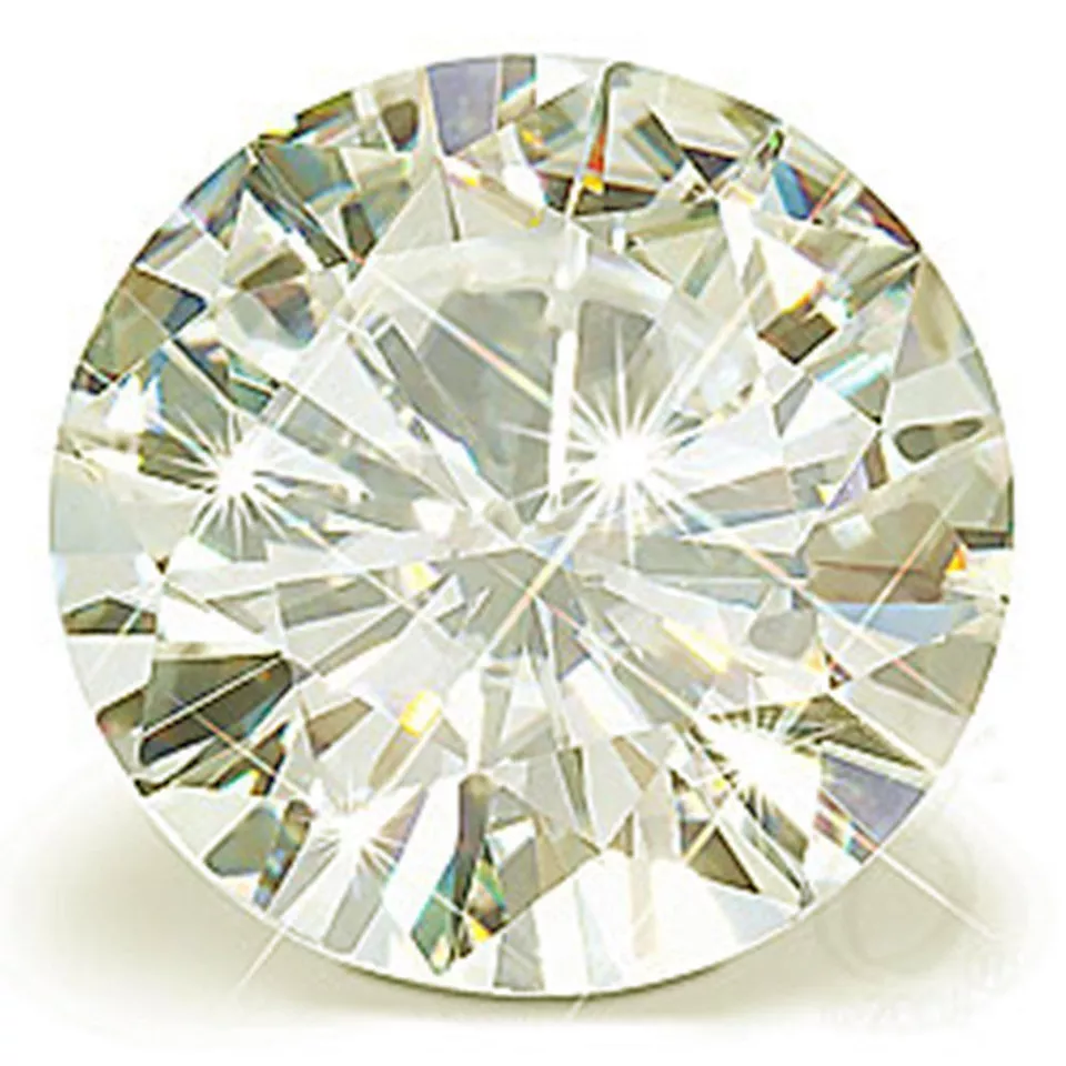 Loose Moissanite 6.5 mm To 16 mm 1ct to 16ct Light Yellow,Off White,White Clear - Image 2 of 4