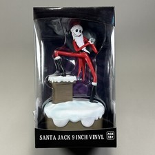 The Nightmare Before Christmas Santa Jack 9" Vinyl Statue Figure - Brand New