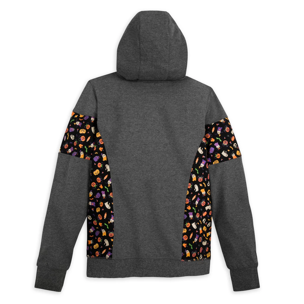 Disney Parks Mickey Minnie Mouse Pumpkin Halloween Hoodie Zip Up