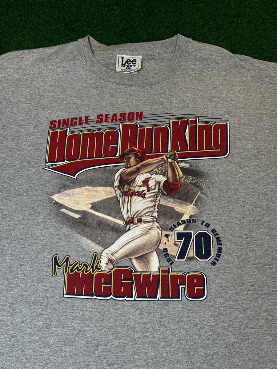 Vintage Mark Mcgwire 90s Home Run King St Louis Cardinals Baseball
