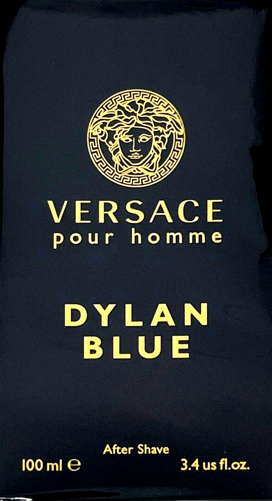 VERSACE DYLAN BLUE AFTER SHAVE LOTION FOR MEN 3.4 Oz / 100 ml BRAND NEW ITEM!!!