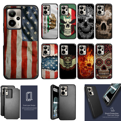 For [Propel 2 5G / Cricket Magic 2 5G 2024][Dual Two Piece Case]Shock Cover