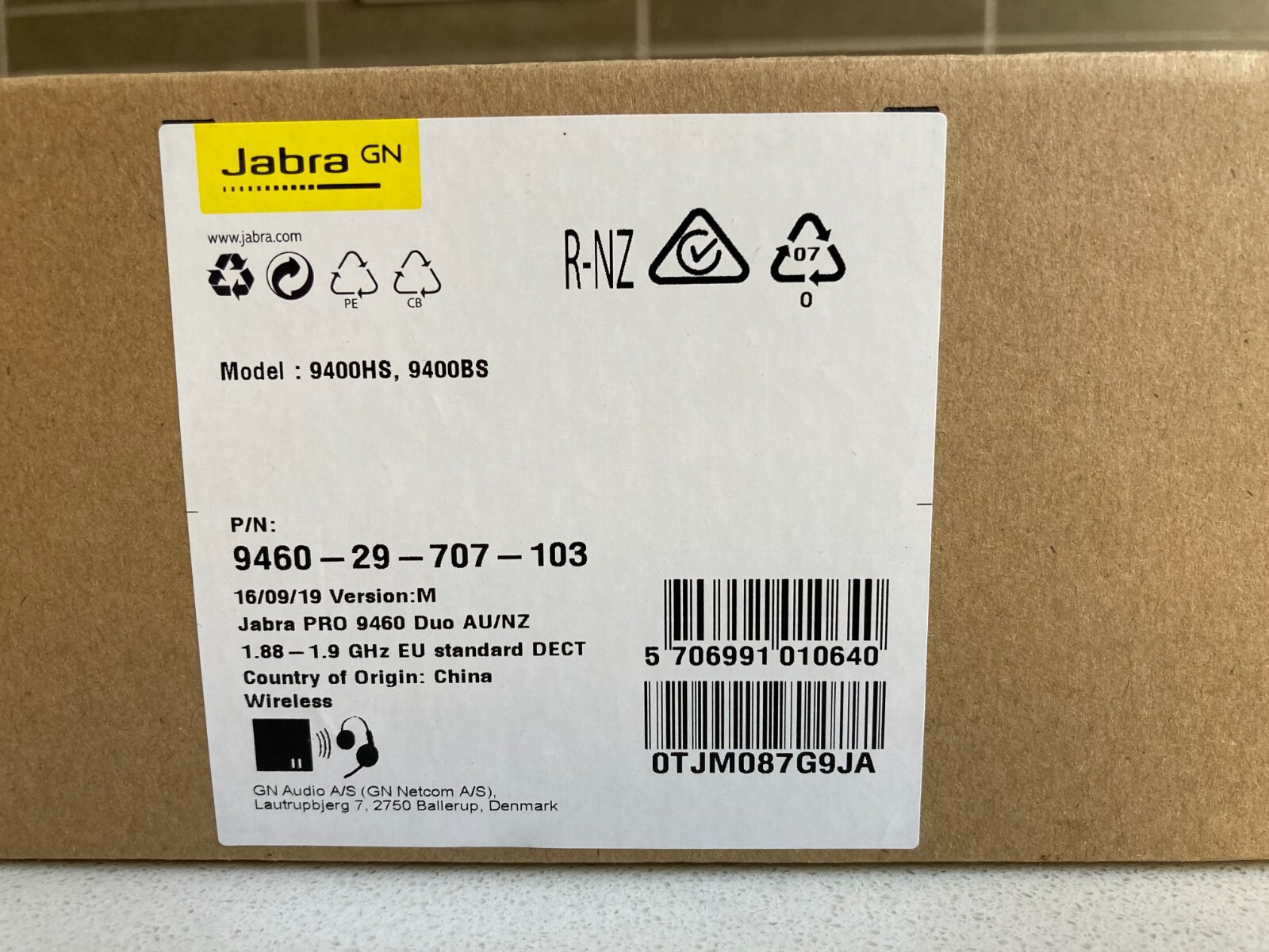 Jabra Pro 9460 Duo Desk \u0026 Softphone 