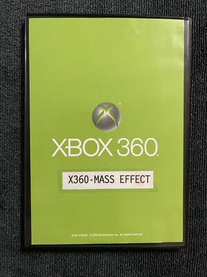 Mass Effect (Xbox 360, 2007) Disc Only