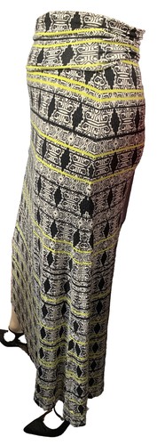 Long Pencil Skirt CYNTHIA ROWLEY Super Soft Knit Maxi Roll Waist size SP - Picture 6 of 8