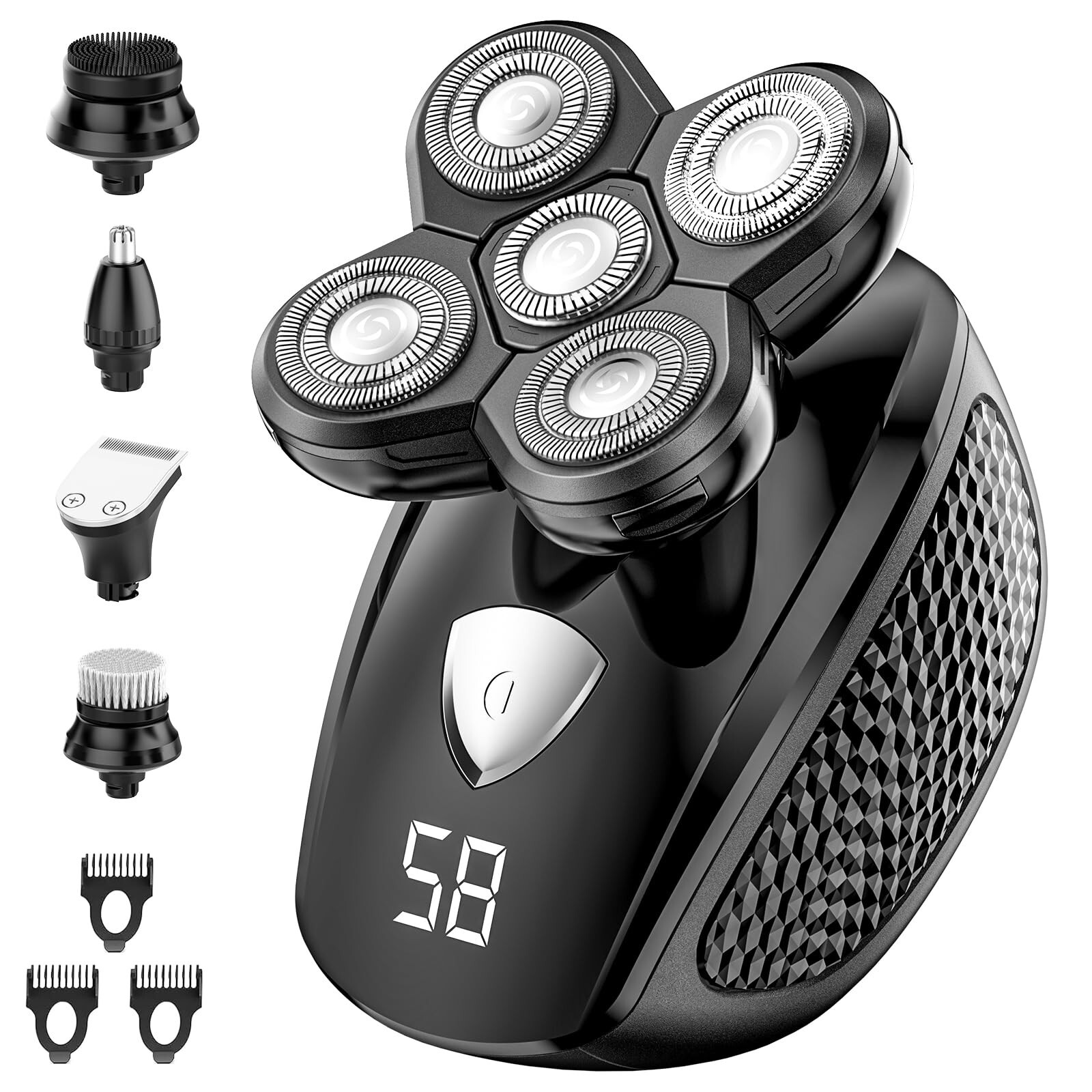 Head Shavers for Bald Men, Bald Head Shavers for Men, Waterproof Electric Raz...