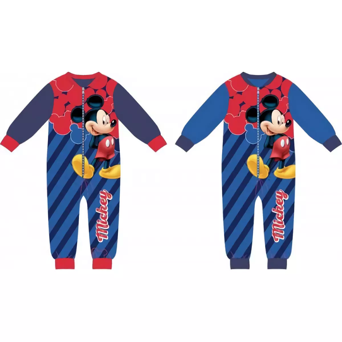 Disney Pyjama Combinaison Enfant, Grenouillère Fille en Polaire