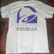 Taco Bell Live Mas Student Section Exclusive T-Shirt NEW Size M FREE SHIPPING