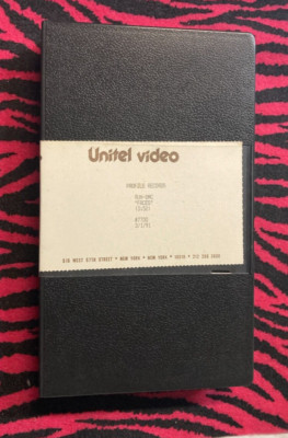 RUN DMC ''Faces'' RARE PROMO VHS Tape MUSIC VIDEO  1991 RAP ~ Profile Records