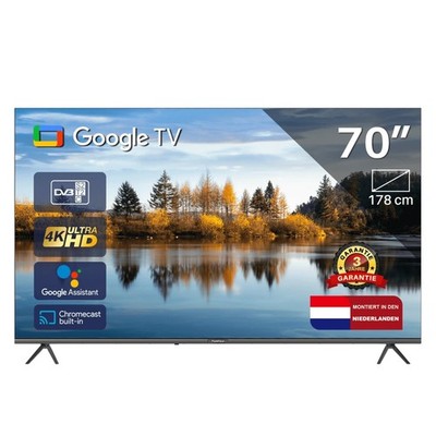 TeeView TV70UQG Smart TV 70 Zoll QLED 4K UHD Bluetooth Fernseher Dolby Apps NEU