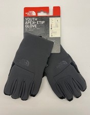The North Face Unisex Boy Girl Youth Apex Etip Glove - Graphite Grey - L